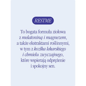 Health Labs RestMe, kapsułki, 60 szt.