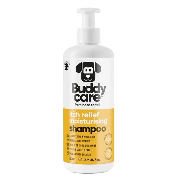 Buddycare Buddycare, szampon dla psów, ulga w swędzeniu, 500 ml