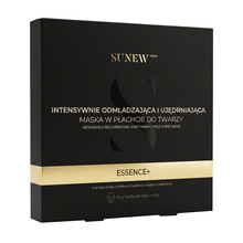 SunewMed+ Essence+, intensywnie odmładzająca i ujędrniająca maska w płachcie do twarzy, 4 szt.