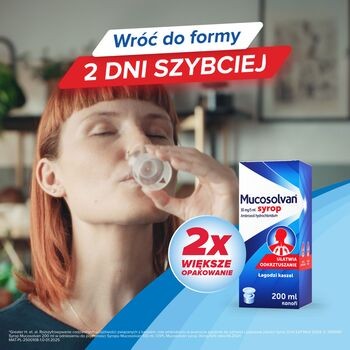 Mucosolvan, 30 mg/5 ml, syrop, 200 ml