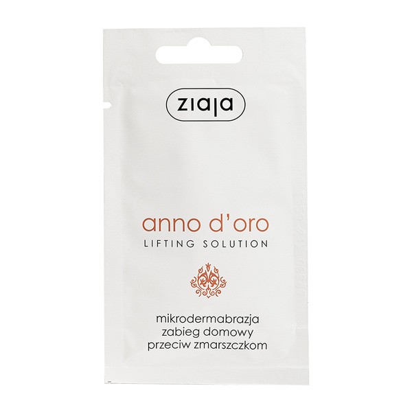 Ziaja Ziaja Anno D`oro, mikrodermabrazja, 7 ml (saszetka) — Inhaltsstoffe i ocena