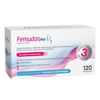 Femudar Plus, kapsułki, 120 szt.