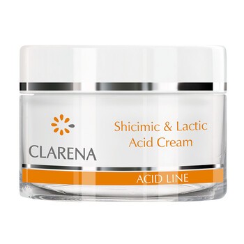 Clarena Shicimic & Lactic Acid Cream, krem nawilżający, 50 ml