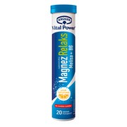 Kruger Vital Power Magnez Relaks Melisa + B6, tabletki musujące, smak cytrynowy, 20 szt. https://azcdn.doz.pl/image/d/product/e32a4334-scale-180x180.png