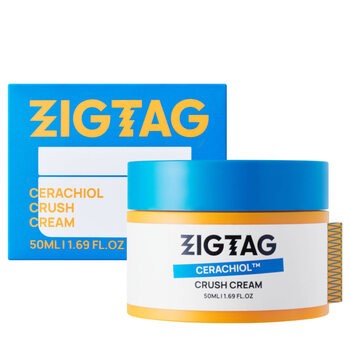 Zigtag Cerachiol Crush Cream, krem do twarzy z ceramidami i bakuchiolem, 50 ml