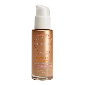Lumene Natural Glow, podkład rozświetlający SPF 20, 2 Medium, 30 ml