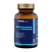 Pureo Health Ashwagandha + Piperyna, kapsułki, 90 szt.