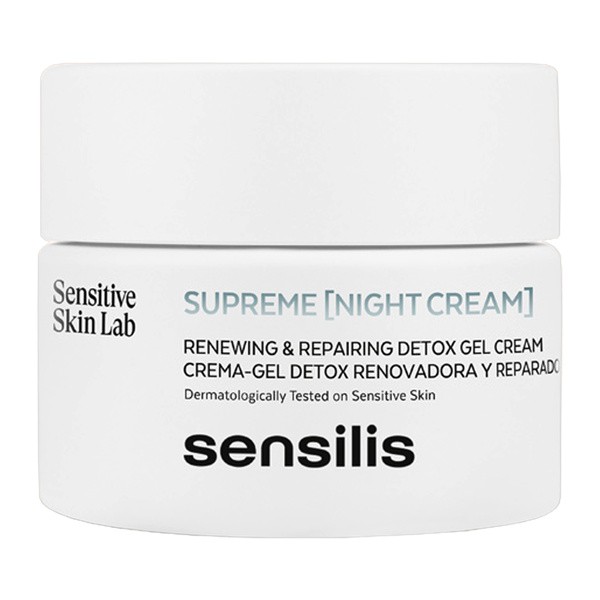 Sensilis Sensilis Supreme, reparierend und verjüngend Gel-Nachtcreme, 50 ml — Inhaltsstoffe und Bewertung