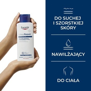 Eucerin UreaRepair PLUS, emulsja do ciała z 10% mocznikiem, do skóry bardzo suchej i szorstkiej, 250 ml