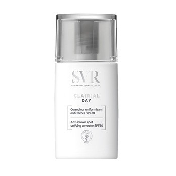 SVR Clairial Day, ujednolicający krem redukujący przebarwienia SPF 30, 30 ml