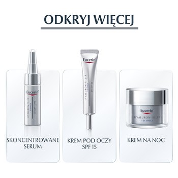 Eucerin Hialuron-Filler, krem na dzień SPF 30 z kwasem hialuronowym, przeciwzmarszczkowy, 50 ml