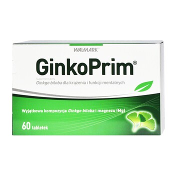 GinkoPrim, 40 mg, tabletki, 60 szt.