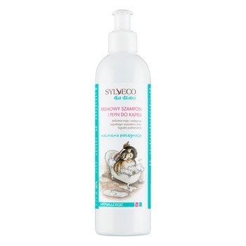 Sylveco dla dzieci, kremowy szampon i płyn do kąpieli, 300 ml
