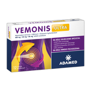 Vemonis Ultra, tabletki powlekane, 12 szt.