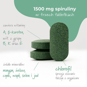 Spirulina, tabl., 100 szt