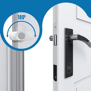 Sipo, obrotowy ogranicznik do drzwi, 2 szt.