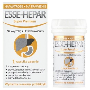 Esse-Hepar Super Premium, kapsułki, 30 szt.