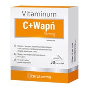 Starpharma Vitaminum C + Wapń Strong, kapsułki, 30 szt.        