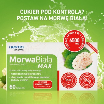 Morwa Biała MAX, tabletki, 60 szt.