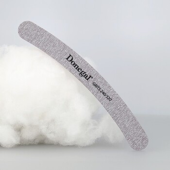 Donegal, pilnik do paznokci, banan, 240/320, 1 szt.