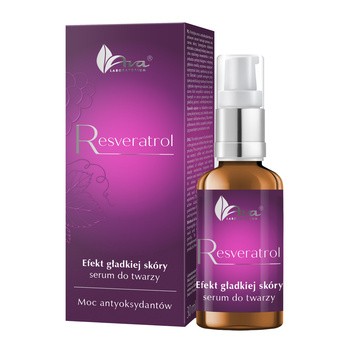 Ava Resveratrol, wygładzające serum do twarzy, 30 ml