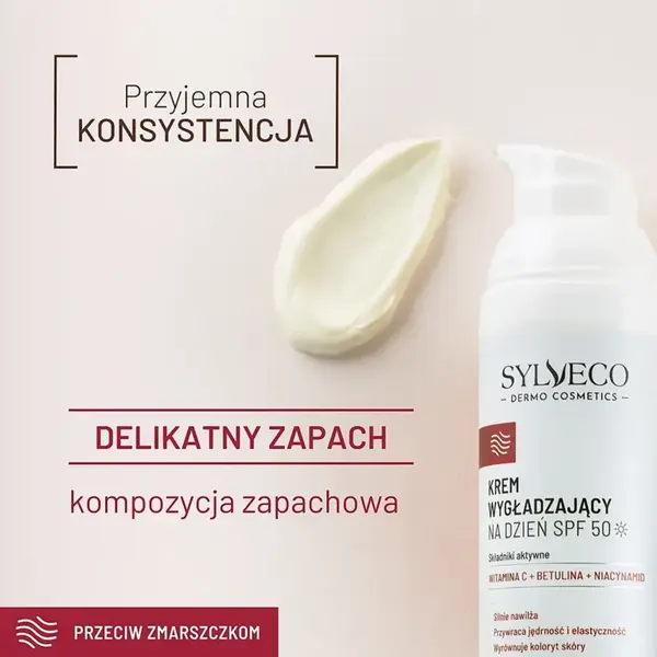 Дневной крем для лица Sylveco Dermo против морщин, разглаживающий, 50 мл — фото 3