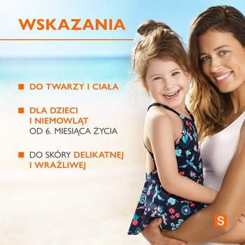 Pharmaceris S, krem ochronny na słońce, dla niemowląt i dzieci, SPF 50+, 125 ml