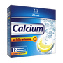 Calcium w folii z witaminą C, tabletki musujące o smaku cytrynowym, 12 szt.