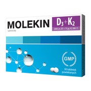 alt Molekin D3 + K2, tabletki powlekane, 30 szt.