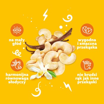 Bakalland, orzechy nerkowca prażone wanilia, 70 g