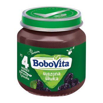 BoboVita, suszona śliwka, 4 m+, 125 g