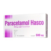 alt Paracetamol Hasco, 500 mg, czopki, 10 szt. 