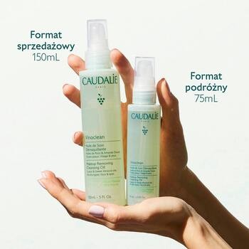 Caudalie Vinoclean, olejek do demakijażu,  75 ml