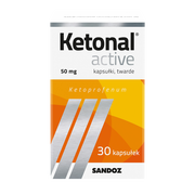 Ketonal Active, 50 mg, kapsułki twarde, 30 szt.