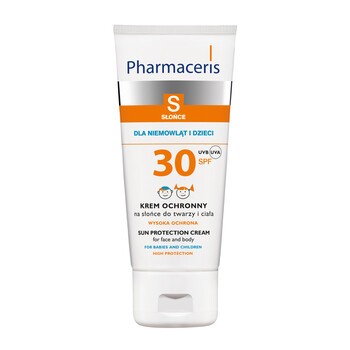 Pharmaceris S, krem ochronny dla dzieci, SPF 30+,180 ml