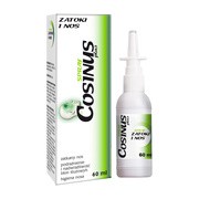 Cosinus Plus, spray zatoki i nos, 60 ml