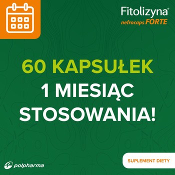 Fitolizyna nefrocaps FORTE, kapsułki, 60 szt.