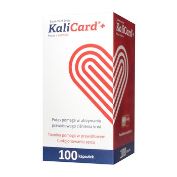 KaliCard+, kapsułki twarde, 100 szt.