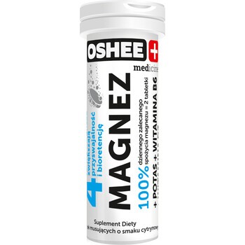 Oshee Medicine Magnez, tabletki musujące, 10 szt