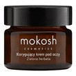 Mokosh, korygujący krem pod oczy, zielona herbata, mini, 15 ml