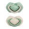 Canpol Babies, smoczek silikonowy, symetryczny, Pure Color, 18 m +, beige, 2 szt.