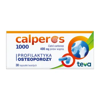 Wapń 400 mg 30 kapsułek [TEVA PHARMACEUTICALS]