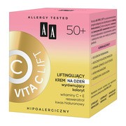 AA Vita C Lift, Liftingujący krem na dzień wyrównujący koloryt, 50 ml