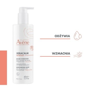 Avene Eau Thermale Xera Calm Nutrition, balsam nawilżający, 400 ml