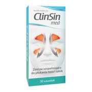 ClinSin med, saszetki do płukania nosa i zatok, 30 szt.