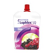 PKU Lophlex LQ, płyn o smaku owocowym (Berries), 30 x 125 ml        