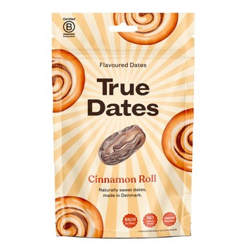 True Dates Daktyle, cinnamon roll, 100 g