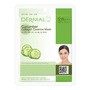 Dermal Cucumber Collagen Essence Mask, Kolagenowa maska w płachcie z ogórkiem, 23 g