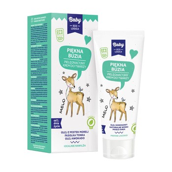 Baby Ecologica Piękna buzia, pielęgnacyjny krem do twarzy, 50 ml