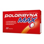 alt Polopiryna Max, 500 mg, tabletki dojelitowe, 10 szt.